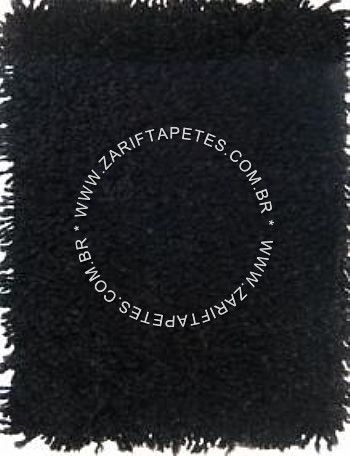 Tapete São Carlos Sucess Black 100x150 cm
