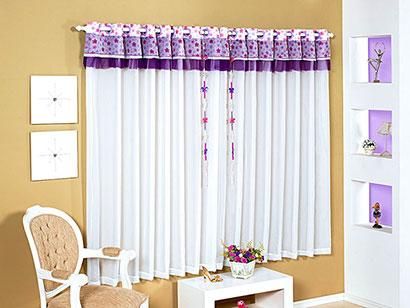 Cortina para Quarto/Sala Kamila 200x170cm - A Criativa 98103